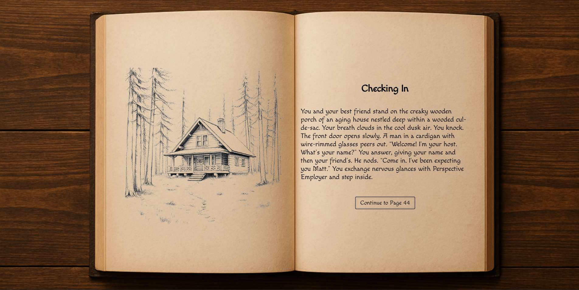 Choose Your Own Adventure Project
